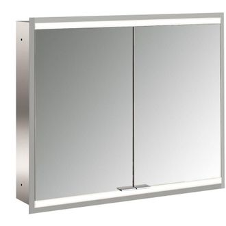 Emco Prime 2 Armario Con Espejo Iluminado, 800 Mm, 2 Puertas, - Emco