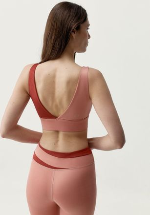 Born Living Yoga Top Kate Toscana/Sunset