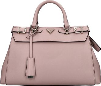 Guess Tassen, Dames, Roze, ONE Size, Leer, Nep lederen tas