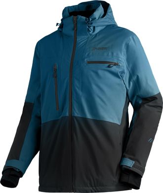 Maier Sports Skijacke MAIER SPORTS Roccarasa M, Herren, Gr. 50, blau (saphirblau), 100% Polyester, Jacken Skijacke, Herren Winterjacke wasserdicht u. atmungsaktiv