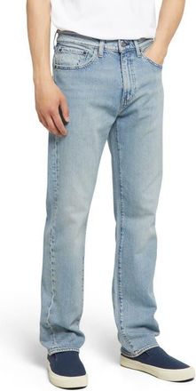 Levi's 505 Relaxed Straight Leg Jeans in In The Head Lights at Nordstrom, Size 38 X 32