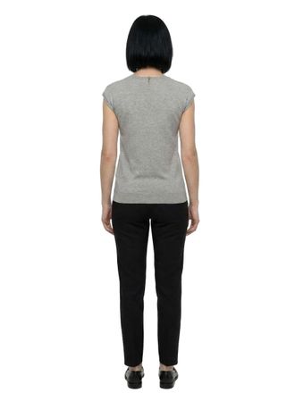 Dolce & Gabbana Womens Gray Polyamide T-Shirt
