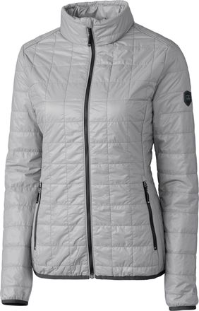 Cutter & Buck Rainier PrimaLoft Womens Eco Insulated Full Zip Puffer Jacket