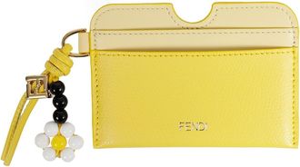 Fendi FF Diamonds Leather Card Holder