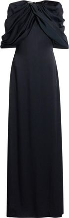 Stella McCartney draped-sleeve dress - women - Viscose - 38 - Black