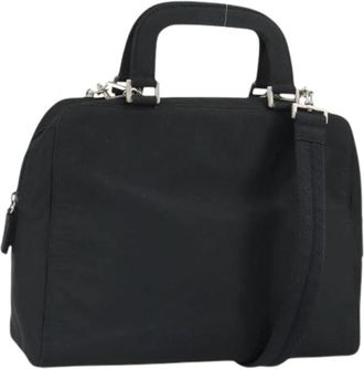 Prada Pre-owned Vintage Nylon Handtas - Dames - Vintage Handtas - Zwart - ONE Size - Nylon - Vintage