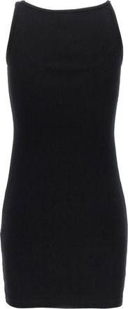 Off-white Womens Black Cotton Short Dress