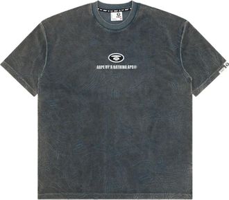 Aape By A Bathing Ape T-shirt con ricamo - Grigio