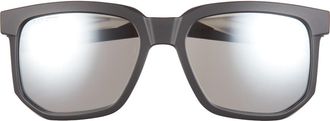 Philipp Plein 56mm Sport Square Sunglasses in Black Black Smoke at Nordstrom Rack
