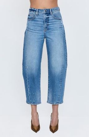Pistola Denim Eli Ankle Barrel Leg Jeans in Rhythm Vintage at Nordstrom Rack, Size 25