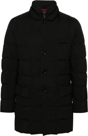 Fay Double-front donsjas - Heren - Dons jassen - Zwart - XL - Polyester - Jassen