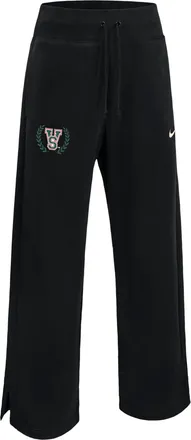Nike Womens College (Mississippi Valley State University) Phoenix Fleece Pants in Black | ZW75929MVSU26-BLK