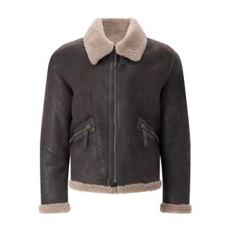 Belstaff Giacca in pelle - - Jackets - Uomo - Marrone - XL