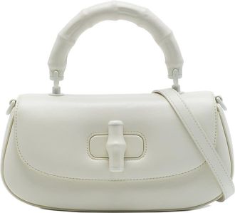 Gucci Pre-owned Gucci Small Calfskin Bamboo Diva Top Handle Bag Ladies NSPYS4L4OH8QW56I