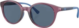 Emporio Armani Sunglasses, unisex, Blue, Size: 47 MM Ek4185 Sunglasses