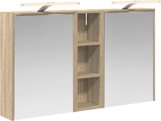 vidaXL Juego De Muebles De Ba&ntilde;o 3 Uds. 106 X 16 X 62,5 Cm Vidaxl