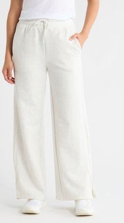 Yogalicious Cloud Plush Finish Line Pants in Heather Light Grey at Nordstrom Rack, Size X-Large