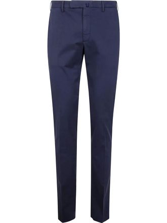 Incotex slim-cut chino trousers - Blue