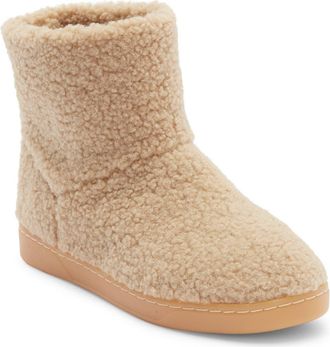 J/Slides Honor Faux Shearling Boot in Natural at Nordstrom Rack, Size 6.5