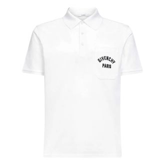 Givenchy Polo Shirts, male, White, Size: 2XL Polo Shirt