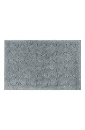Coyuchi Diamond Shag Organic Cotton Bath Rug in Fossil at Nordstrom