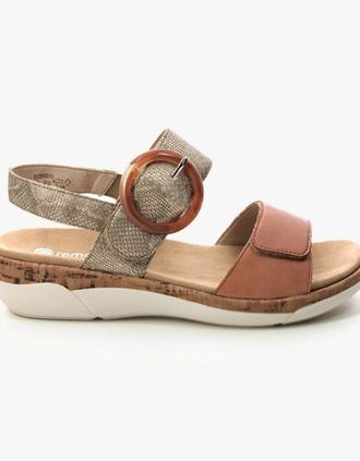 Remonte Womens Remonte JOCELYN Womens Sandals Tan - Brown - Size: 6.5