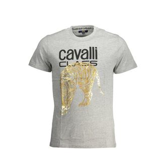 Cavalli Cotton Men Mens T-Shirt