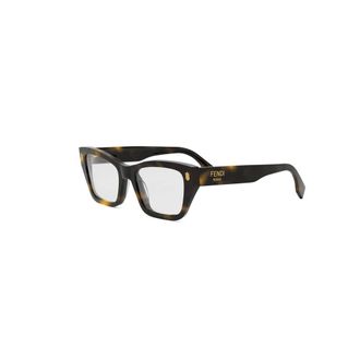 Fendi Glasses, female, Brown, Size: 52 MM Fe50118I 052 Optical Frame