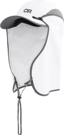 Outdoor Research Sun Runner Cap Hut - Unisex | wei&szlig;/grau