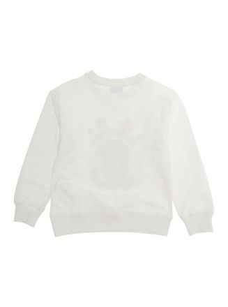 Moschino Boys Crewneck Sweatshirt White Cotton Hoods & Sweatshirts