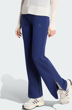 adidas adidas Performance - Soft Lux - Pantaloni a zampa blu scuro