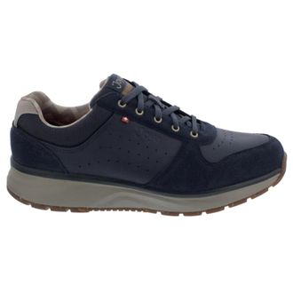 Joya Dynamo Classic Suede Mens Low Top Trainers - Dark Blue - Size:UK 10.5