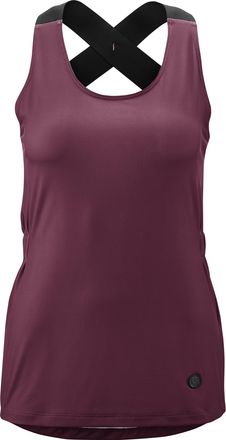 Gonso Radtrikot GONSO STEFANI 0, Damen, Gr. 48, lila (dunkellila), 92% Polyester (Recycelt), 8% Elastan, Rundhals, Trikots Radtrikot, Leicht, schnell trockn