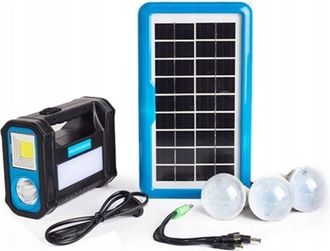 OEM Cargador Solar Powerbank Panel Solar Para Camping Juego De Bombillas Xl