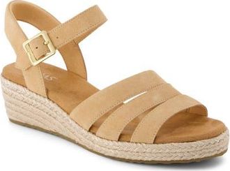 Toms Julia Wedge Sandal in Light/Pastel Brown at Nordstrom, Size 8.5