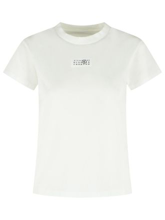 Maison Margiela Camiseta De Algod&oacute;n Blanca
