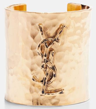 Saint Laurent Cassandre cuff bracelet