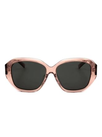 Givenchy square full-rim sunglasses - Orange