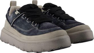 UGG Mens Heritage Utility Sneaker Black Calfskin