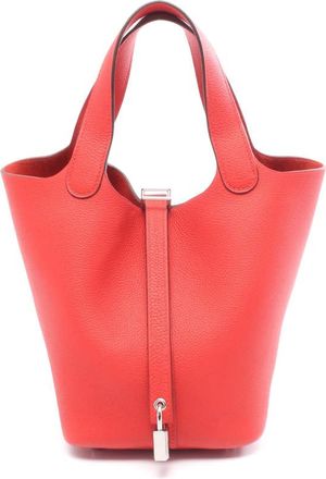Herm&egrave;s Pre-owned Hermes Clemence Picotin Lock 18 Ladies 8LCHJ85204QEJ6LX