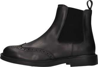 Marechiaro 1962 Beatles Enkellaarsjes - Heren - Chelseaboots - Zwart - 43 EU - Leer - Schoenen