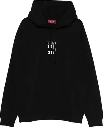 Gucci Graphic Hooded Sweatshirt