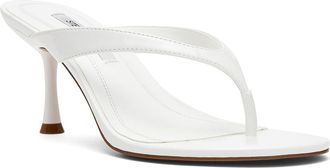 Steve Madden Faroh Womens Sandals White Patent : 6.5 M, Synthetic