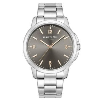 Kenneth Cole Classic Quartz Grey Dial Mens Watch KCWGG7001104