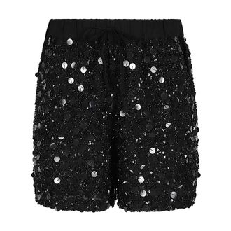 P.A.R.O.S.H. Galassia Shorts - female - P.A.R.O.S.H. - Casual Shorts - Black - S - Shorts