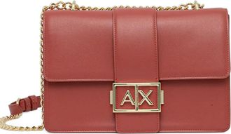 A|X Armani Exchange Borsa a tracolla con logo - Rosso