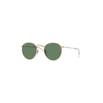Ray-Ban Sunglasses, male, Yellow, 53 MM, Classic Round Metal Sunglasses