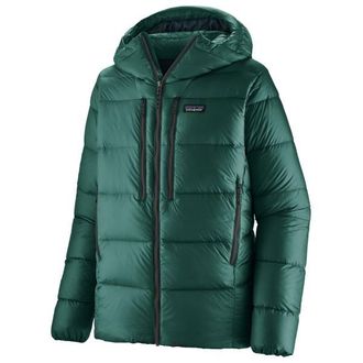 Patagonia Fitz Roy Down Hoody Daunenjacke f&uuml;r Herren | gr&uuml;n
