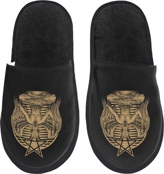 Generic Shoes Sheep Mon-Ster Reusable Sliders Anti-Skid Cotton Slippers For Big Kid Hotel Home M