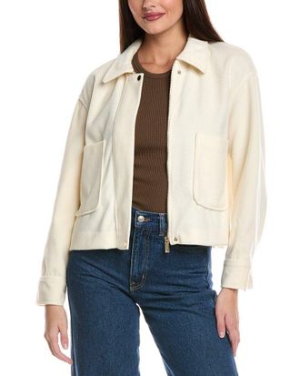 Vince Camuto Slouchy Patch Pocket Jacket